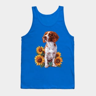 Brittany Spaniel Tank Top